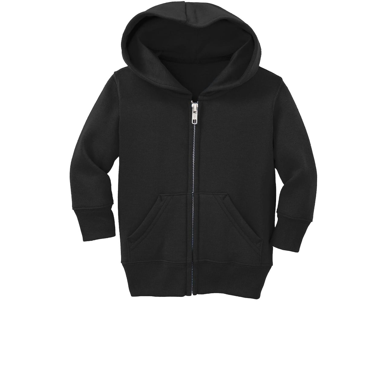 Port & Company® Core Fleece Full-Zip Hooded Infant Sweatshirt